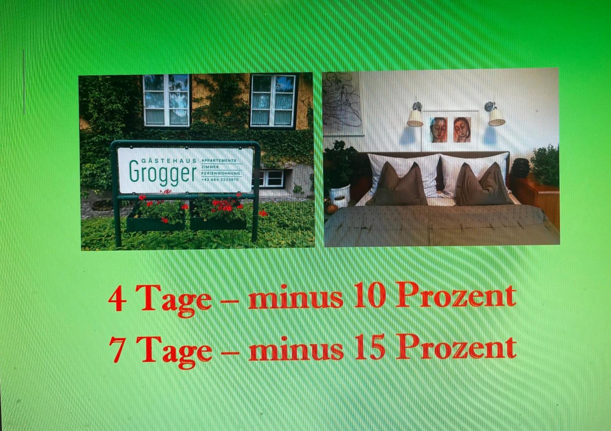 Gaestehaus Grogger Weyer Markt Exterior foto