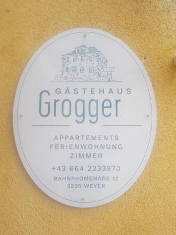 Gaestehaus Grogger Weyer Markt Exterior foto